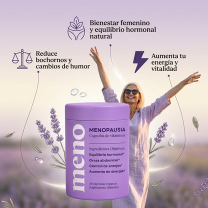 MENO® l Cápsulas Adelgazantes Menopausia - 50% OFF