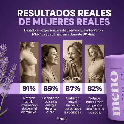 MENO® l Cápsulas Adelgazantes Menopausia - 50% OFF
