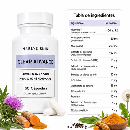 CLEAR ADVANCE® | Suplemento Anti Acné